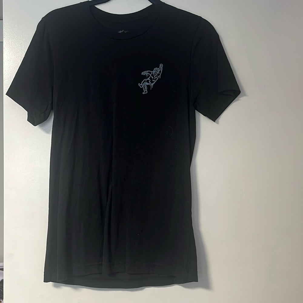Wander North Georgia Black Cotton Graphic Tee - Big Foot